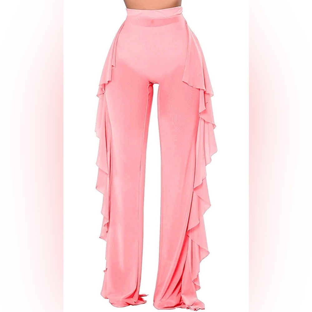 Mesh Swimsuit Cover Up Pants XXL